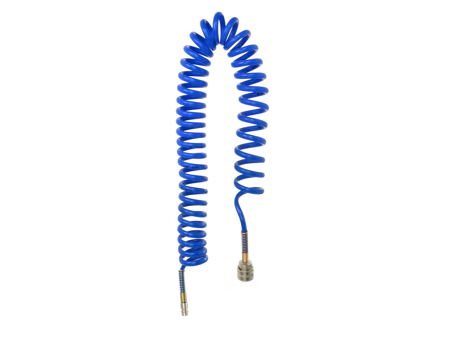 Pneumatická hadice PU 5x8 mm 5 m Geko – detail zakončení