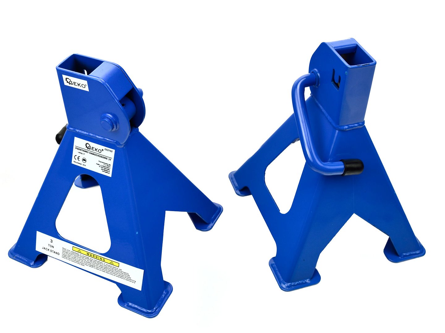 Kozlíky pod auto GEKO 3T – ocelová konstrukce detail