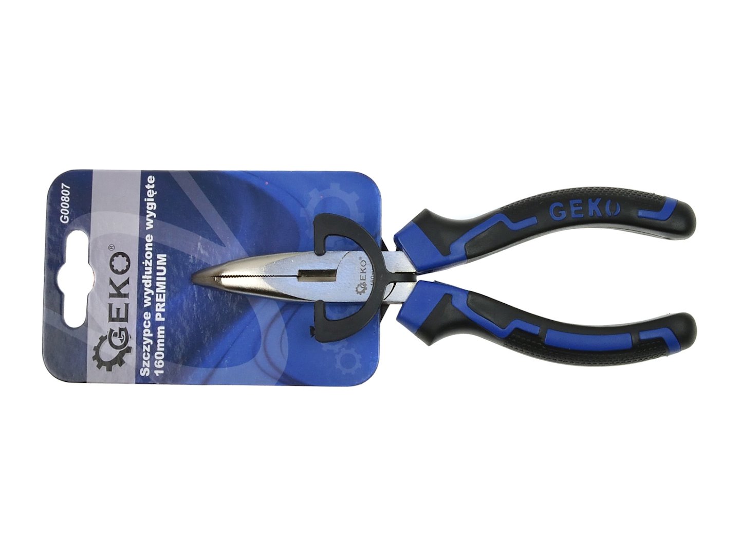 Prodloužené kleště ohnuté 160 mm PREMIUM – Geko 4