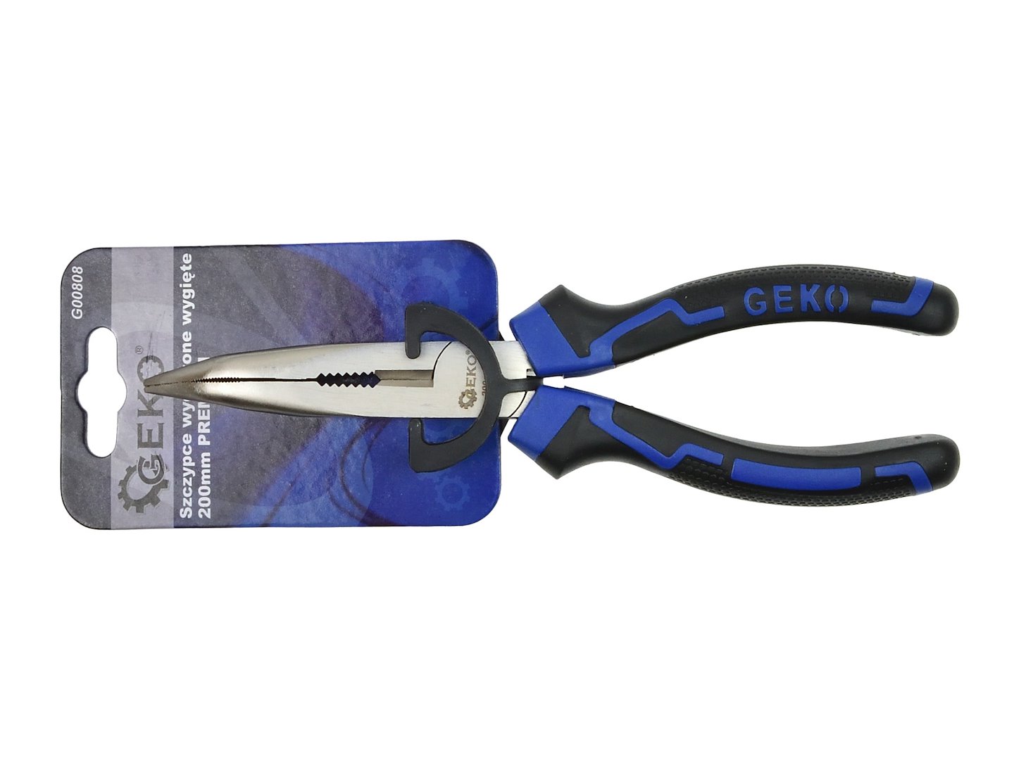Prodloužené kleště ohnuté 200 mm PREMIUM – Geko 4