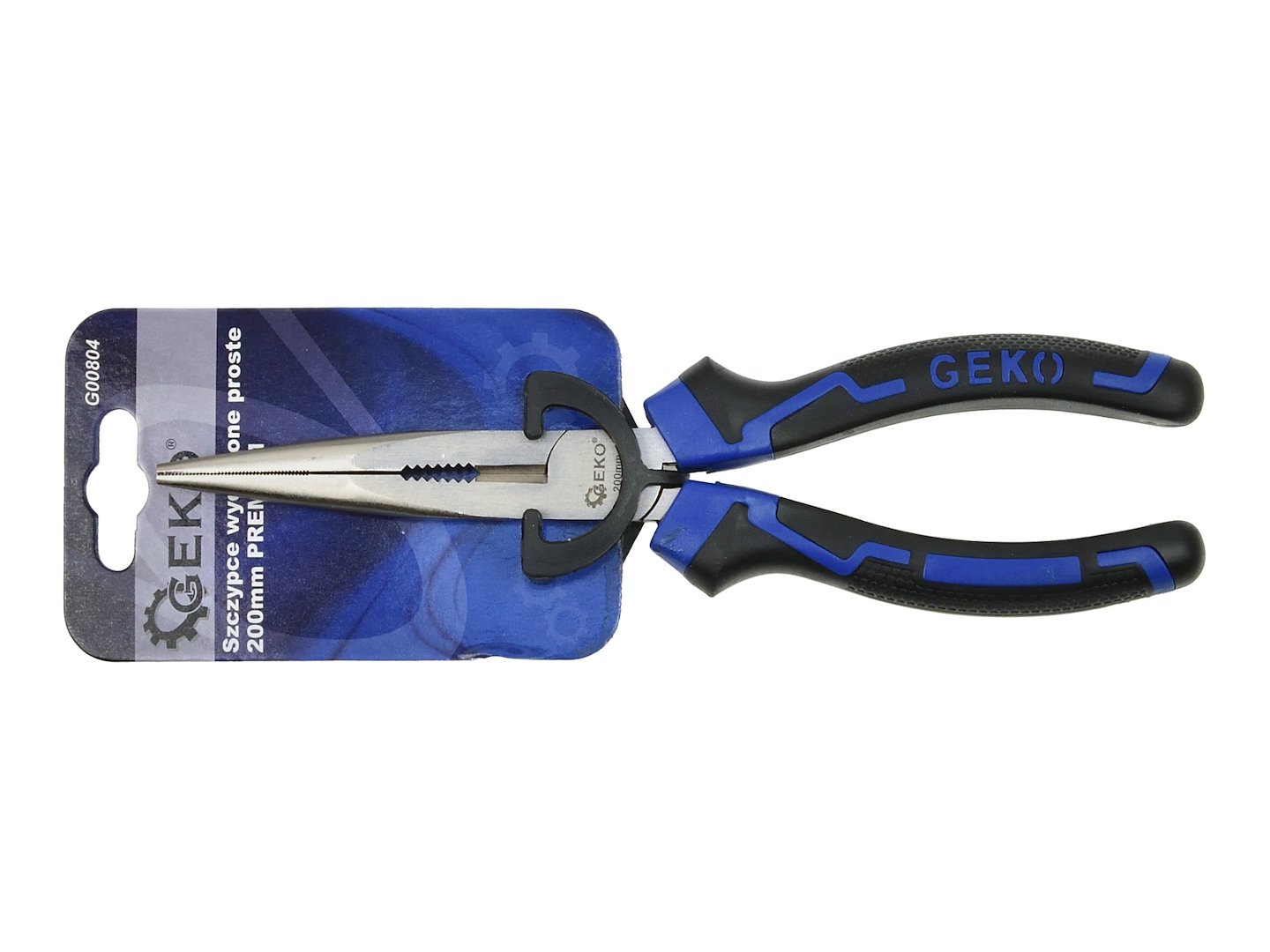 Prodloužené rovné kleště 200 mm PREMIUM – Geko 4