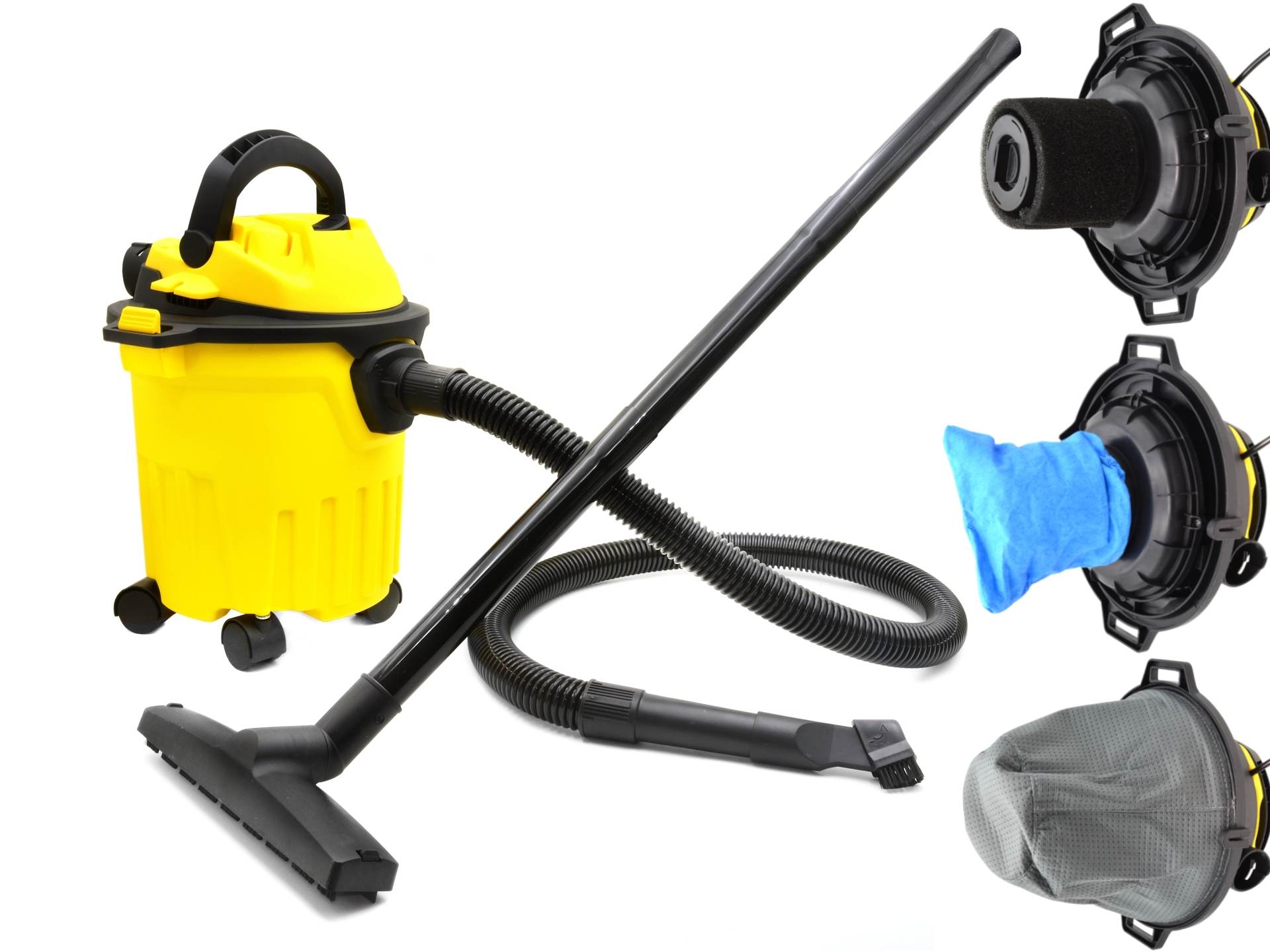 Průmyslový vysavač Geko G81096 – celkový pohled