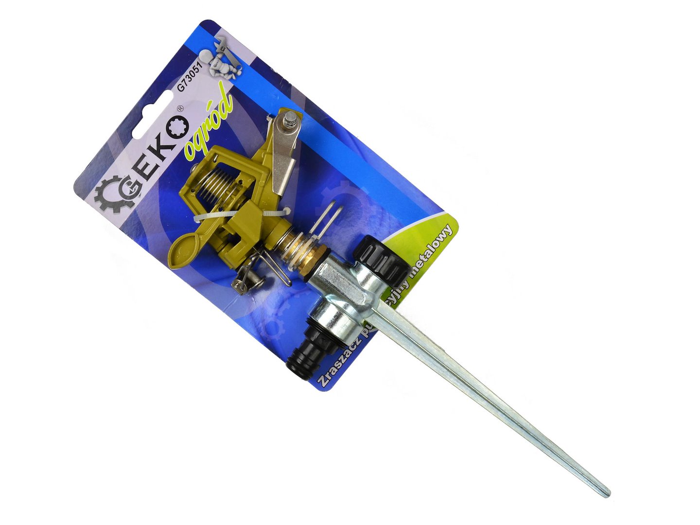 Pulzující kovový postřikovač 40 mm – Geko 5