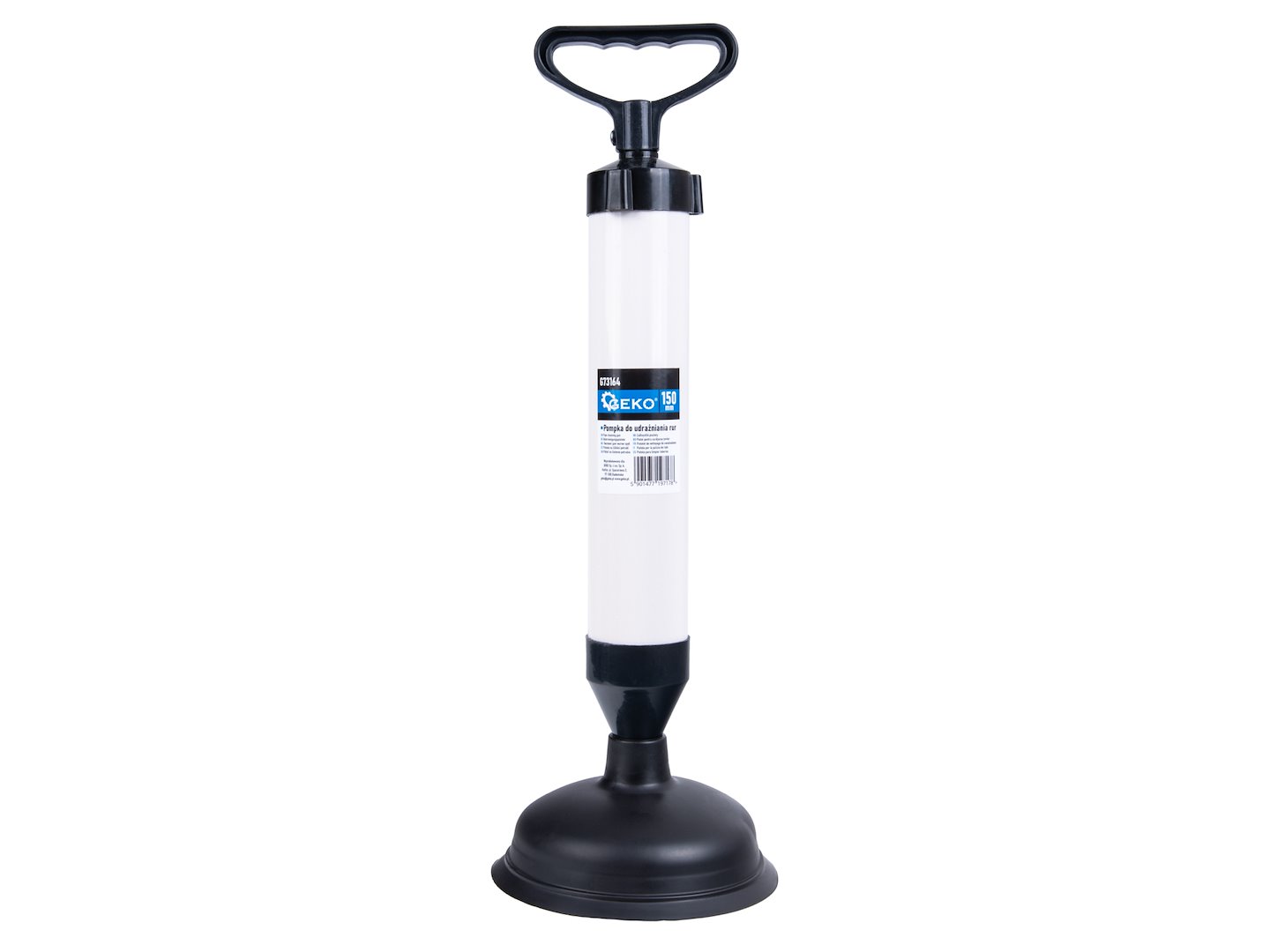 Pumpa protahovač pro čištění potrubí 50 mm – detail konstrukce
