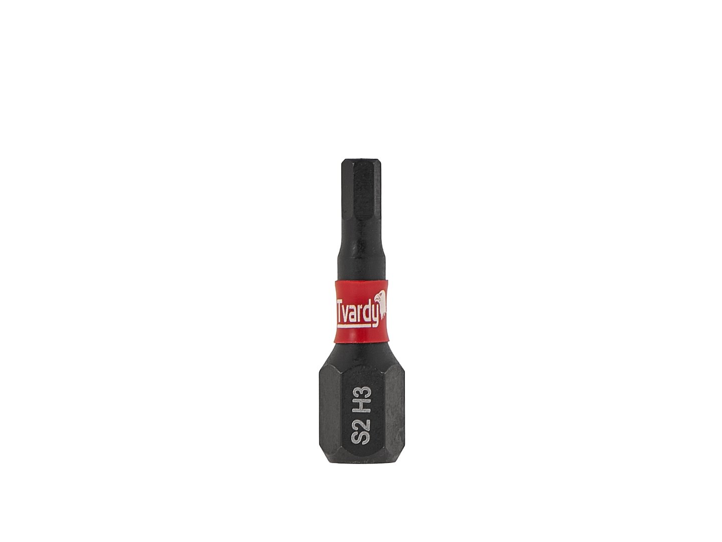 Rázový bit H3 25 mm S2 Geko – detail profilu