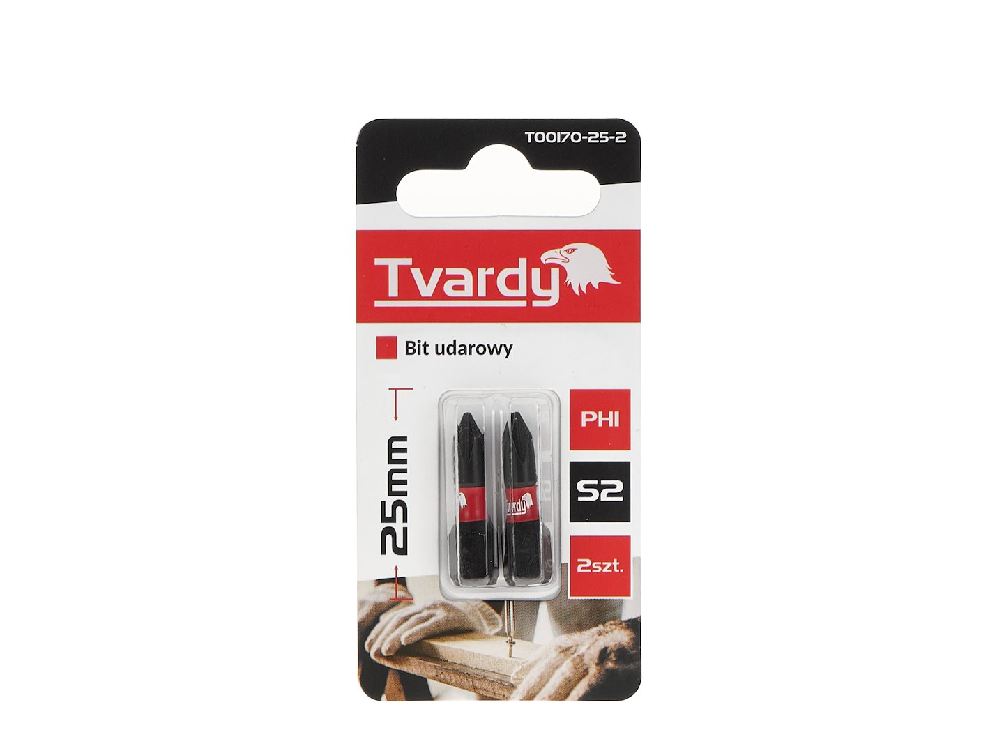 Rázový bit PH1 25 mm S2 Geko – výběr balení