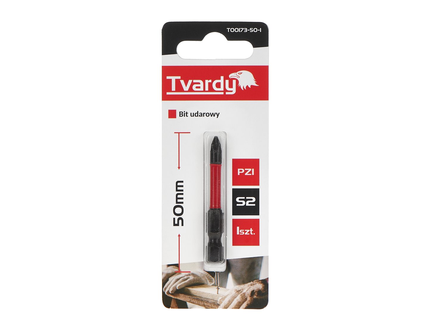 Rázový bit PZ1 50 mm S2 GEKO – možnosti balení