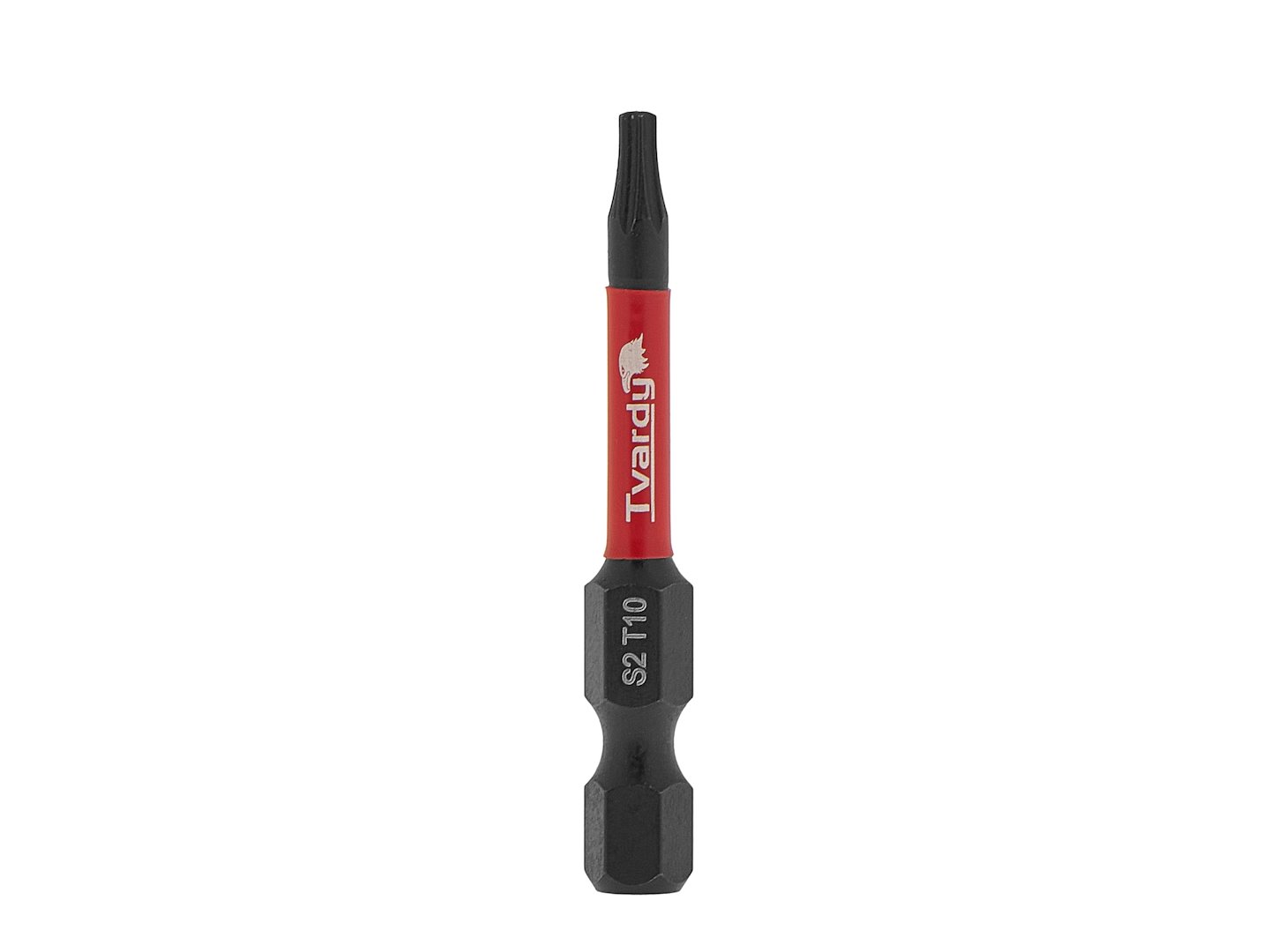 Rázový bit T10 50 mm S2 Geko – detail profilu Torx