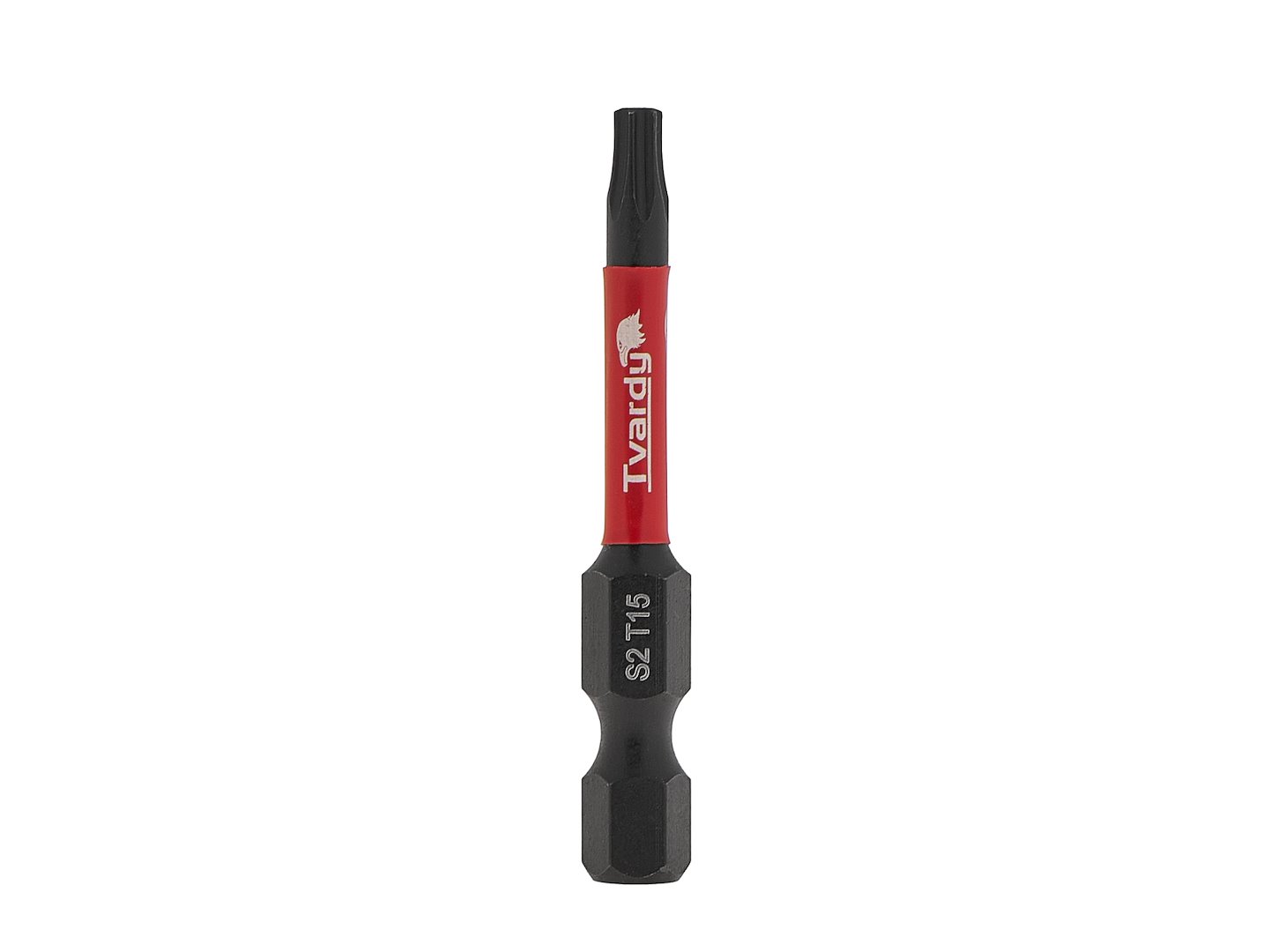 Rázový bit T15 50 mm S2 – detail hrotu Torx