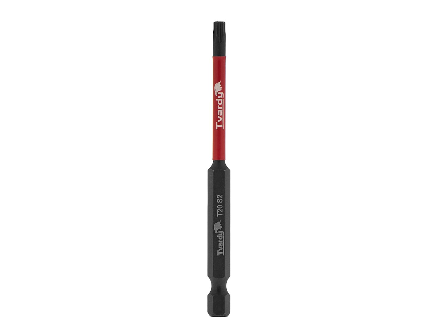 Rázový bit T20 90 mm S2 Geko – detail profilu Torx