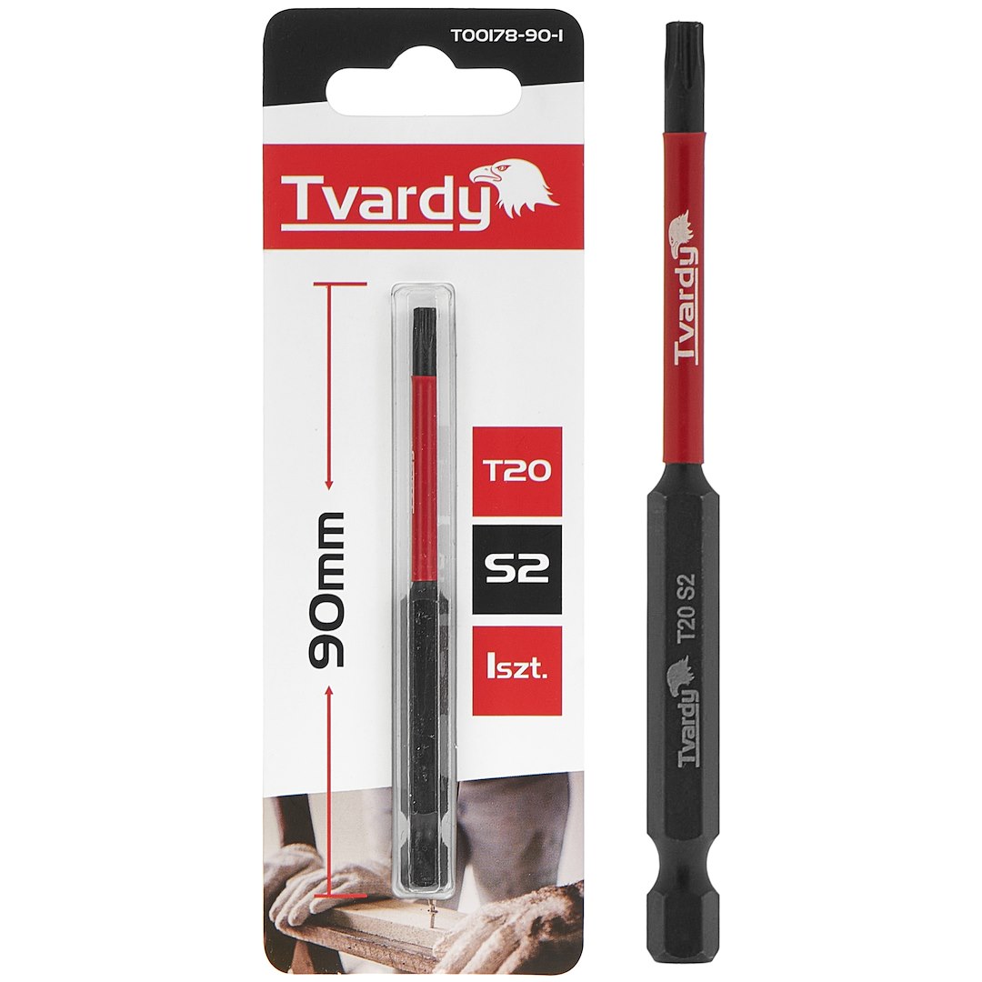 Rázový bit T20 90 mm S2 Geko – celkový pohled