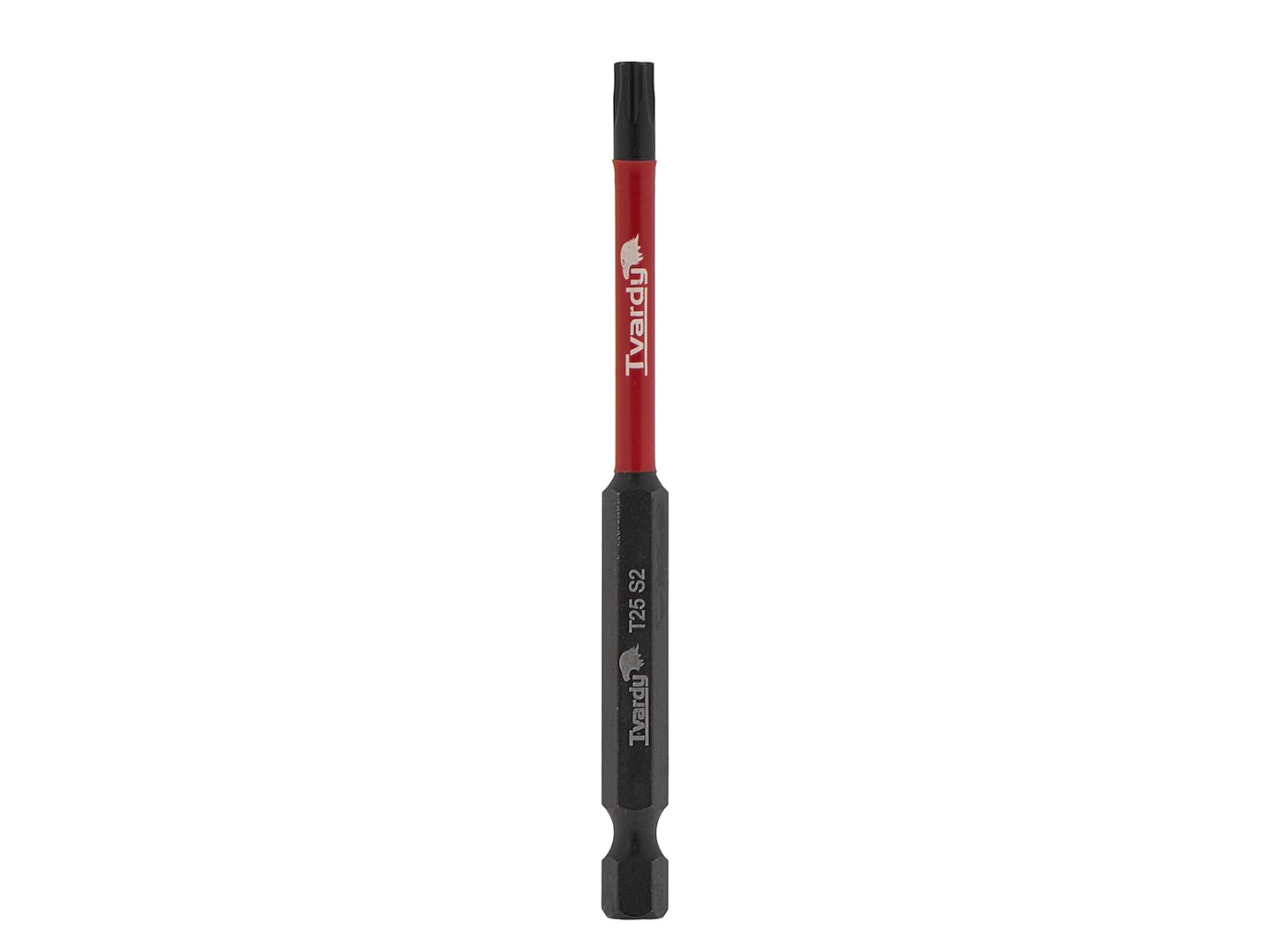 Rázový bit T25 90 mm S2 Geko – detail profilu Torx