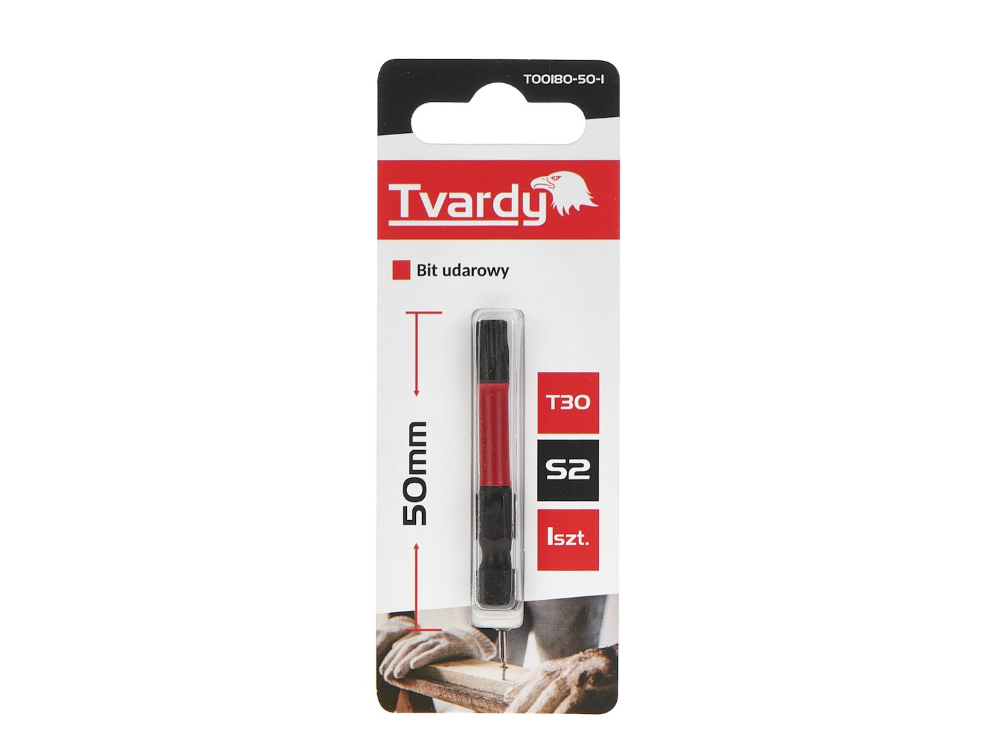 Rázový bit T30 50 mm S2 – různé varianty balení