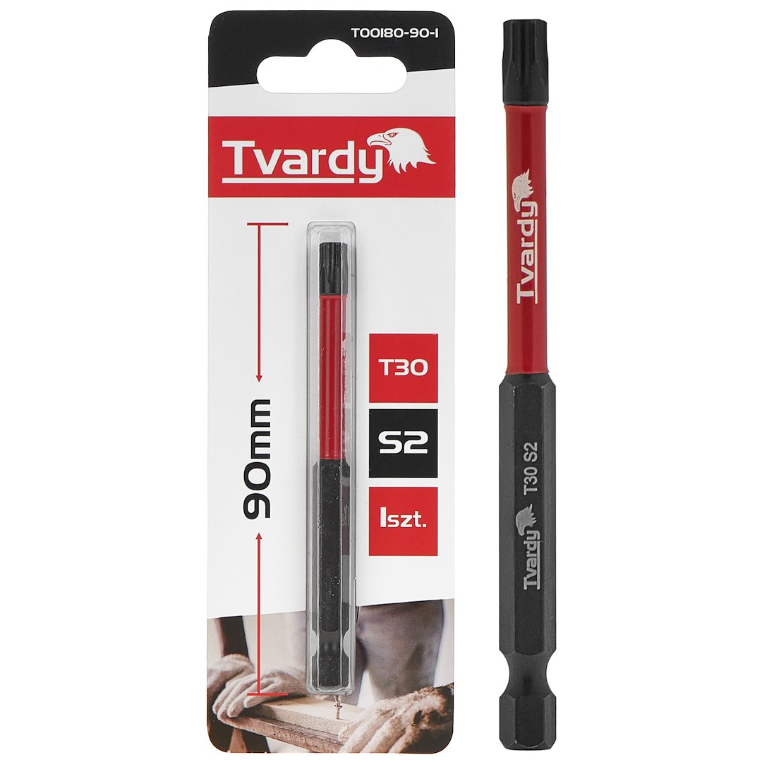 Rázový bit T30 90 mm S2 Geko – celkový pohled