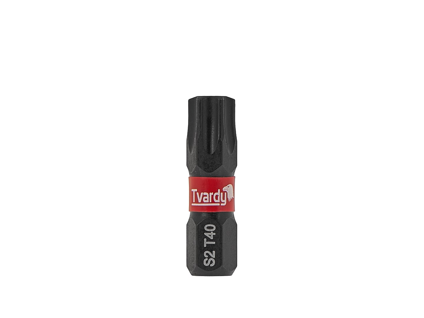 Rázový bit T40 25 mm S2 Geko – detail hrotu bitu T40