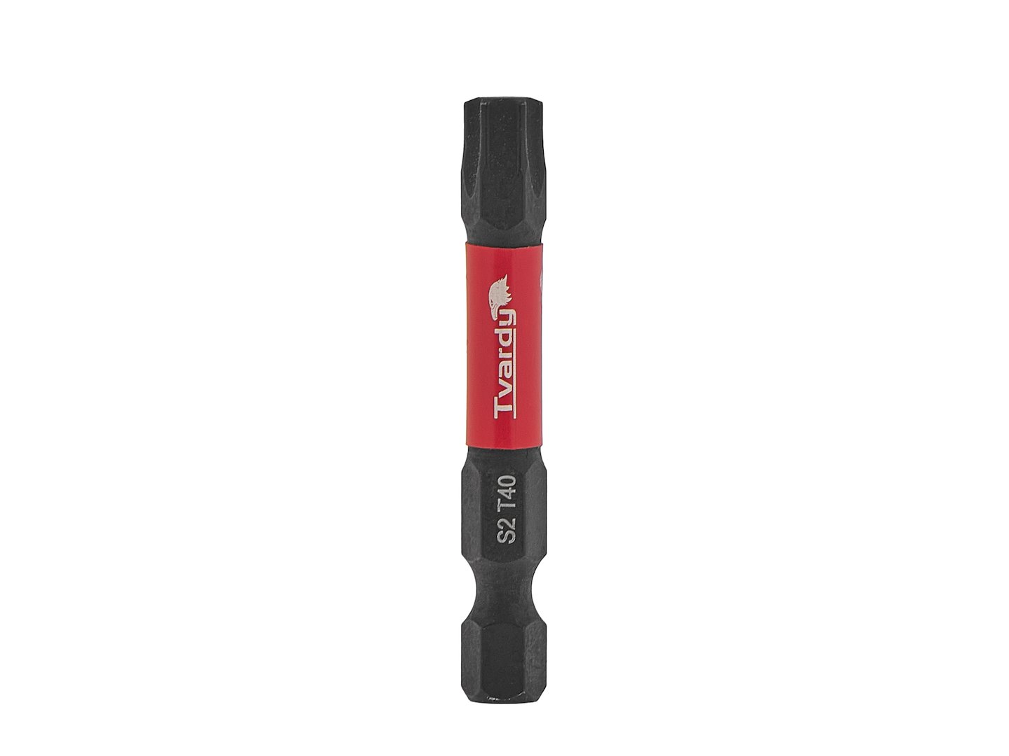Rázový bit T40 50 mm S2 – detail profilu Torx