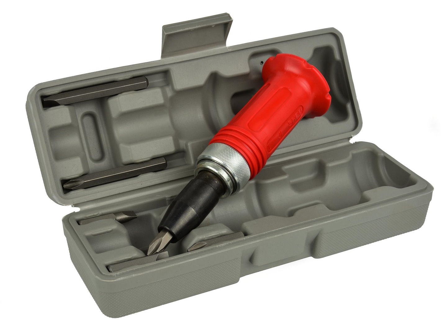 Rázový šroubovák Geko – detail rázového mechanismu