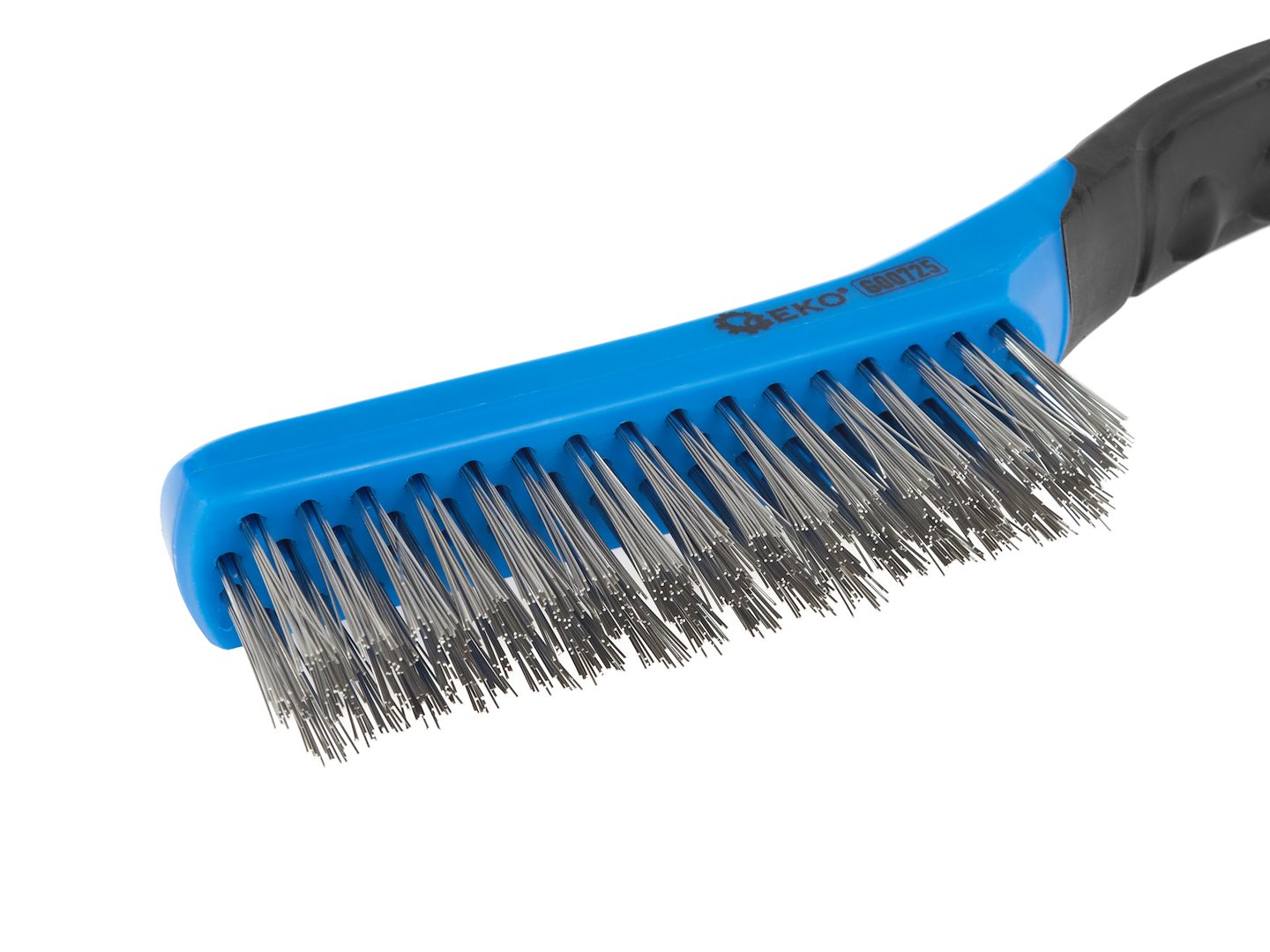 Ruční drátěný kartáč Geko G00725 – ergonomická rukojeť