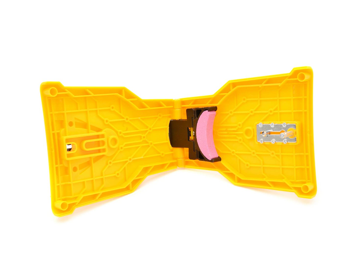 Ruční ostřič řetězů Geko G74096 – detail brusného kamene