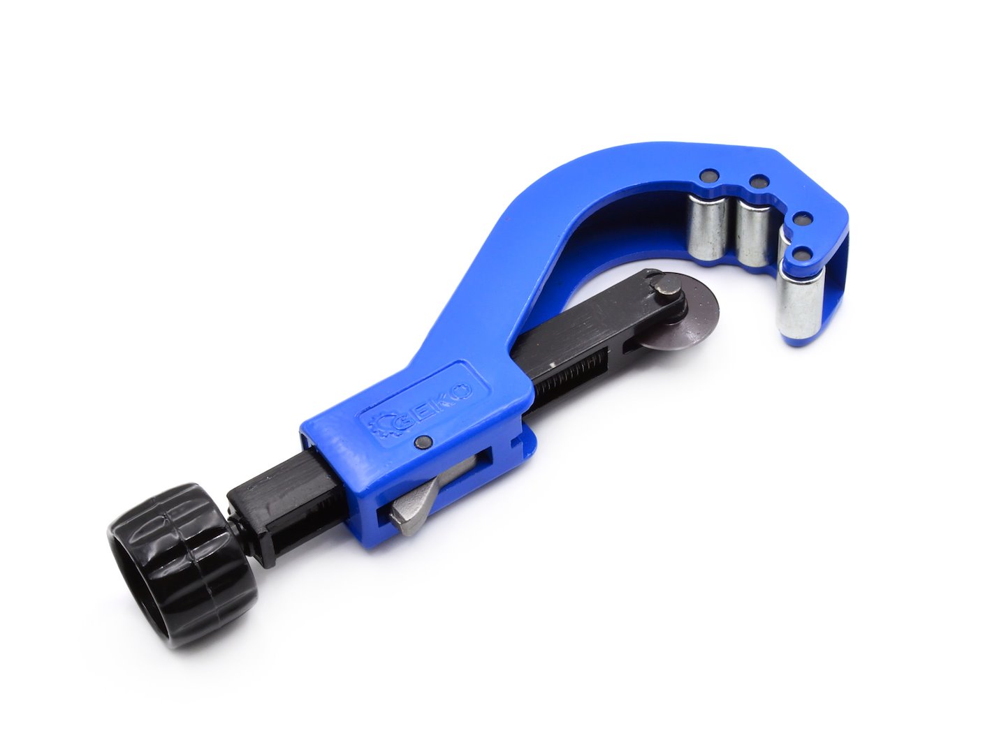 Řezačka na PVC trubky Geko 3–64 mm – celkový pohled