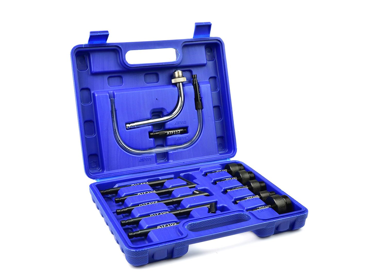 Sada adaptérů Geko G02733 – detail adaptérů