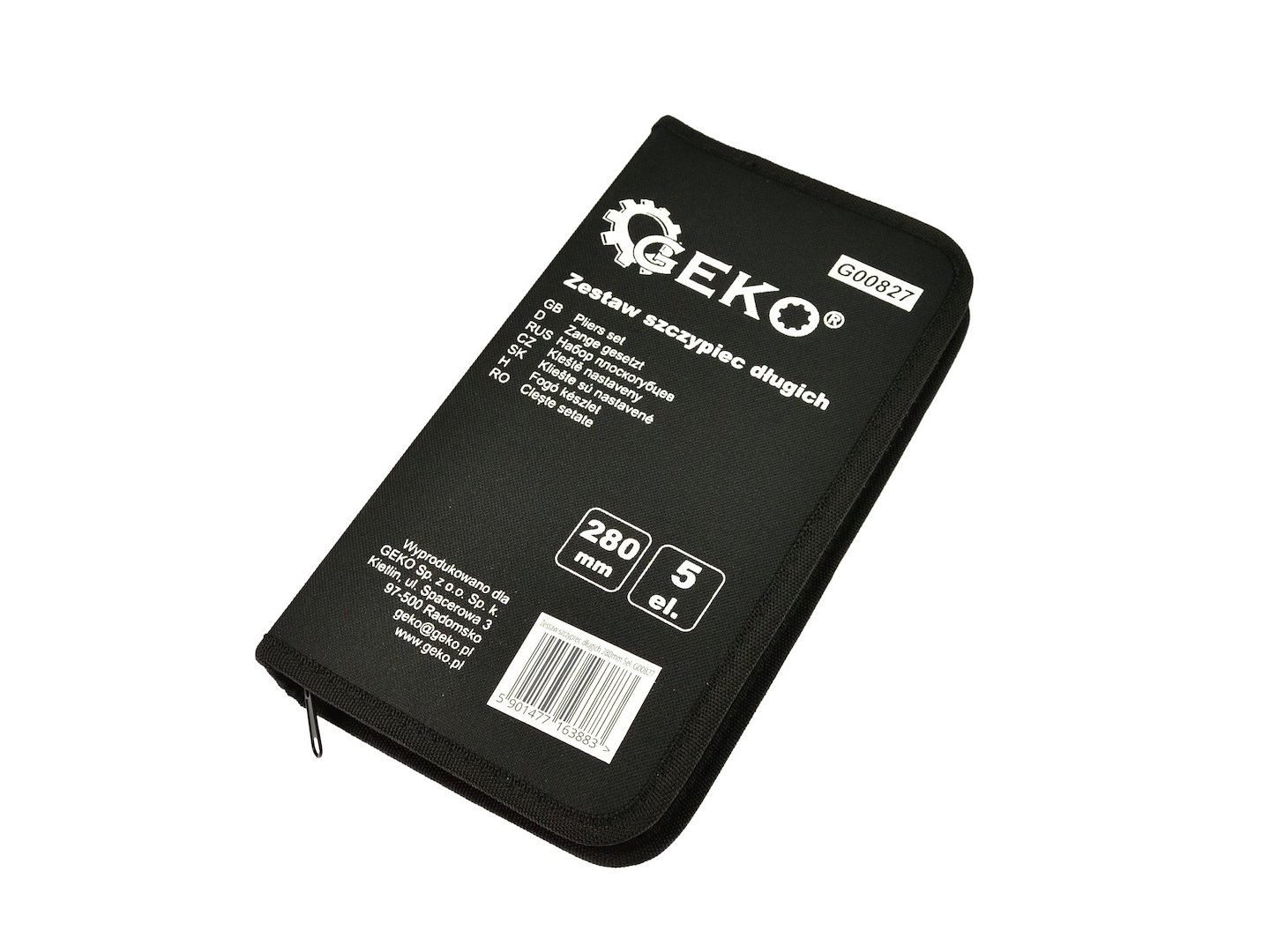 Sada dlouhých kleští 280 mm, 5 ks – Geko 5