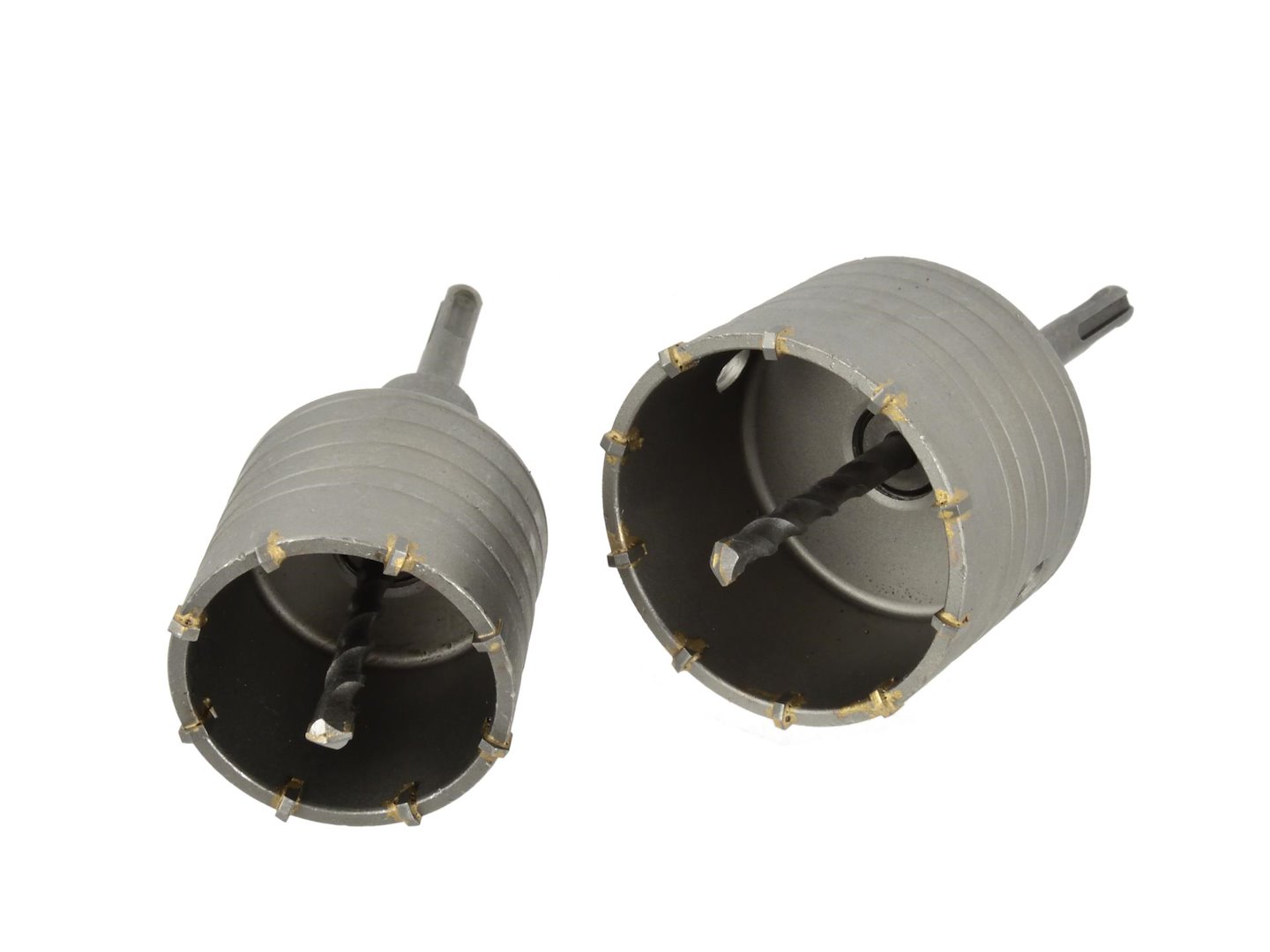 Sada fréz na beton 65+80 mm SDS – celkový pohled na sadu