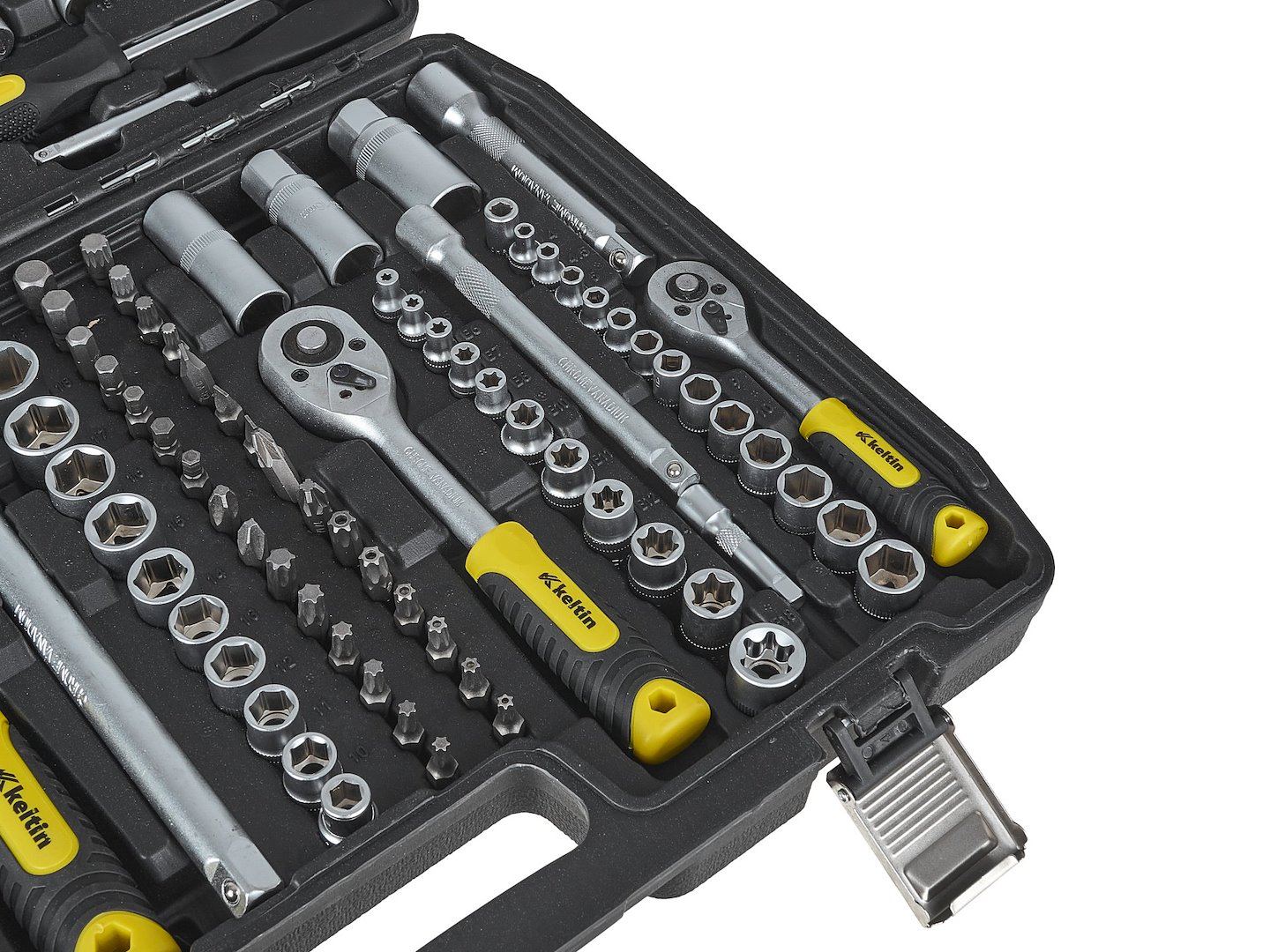 Sada klíčů 216 kusů 1/4", 3/8" a 1/2" – Geko 7