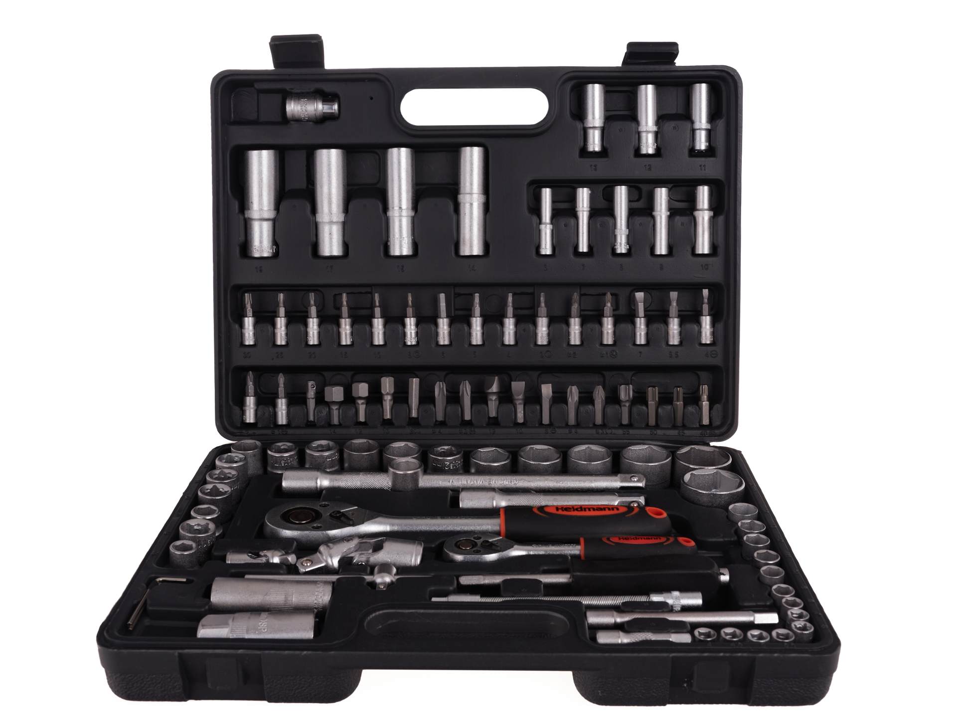 Sada klíčů č. 94, 1/4", 1/2", typ H – 94dílná sada GEKO 4