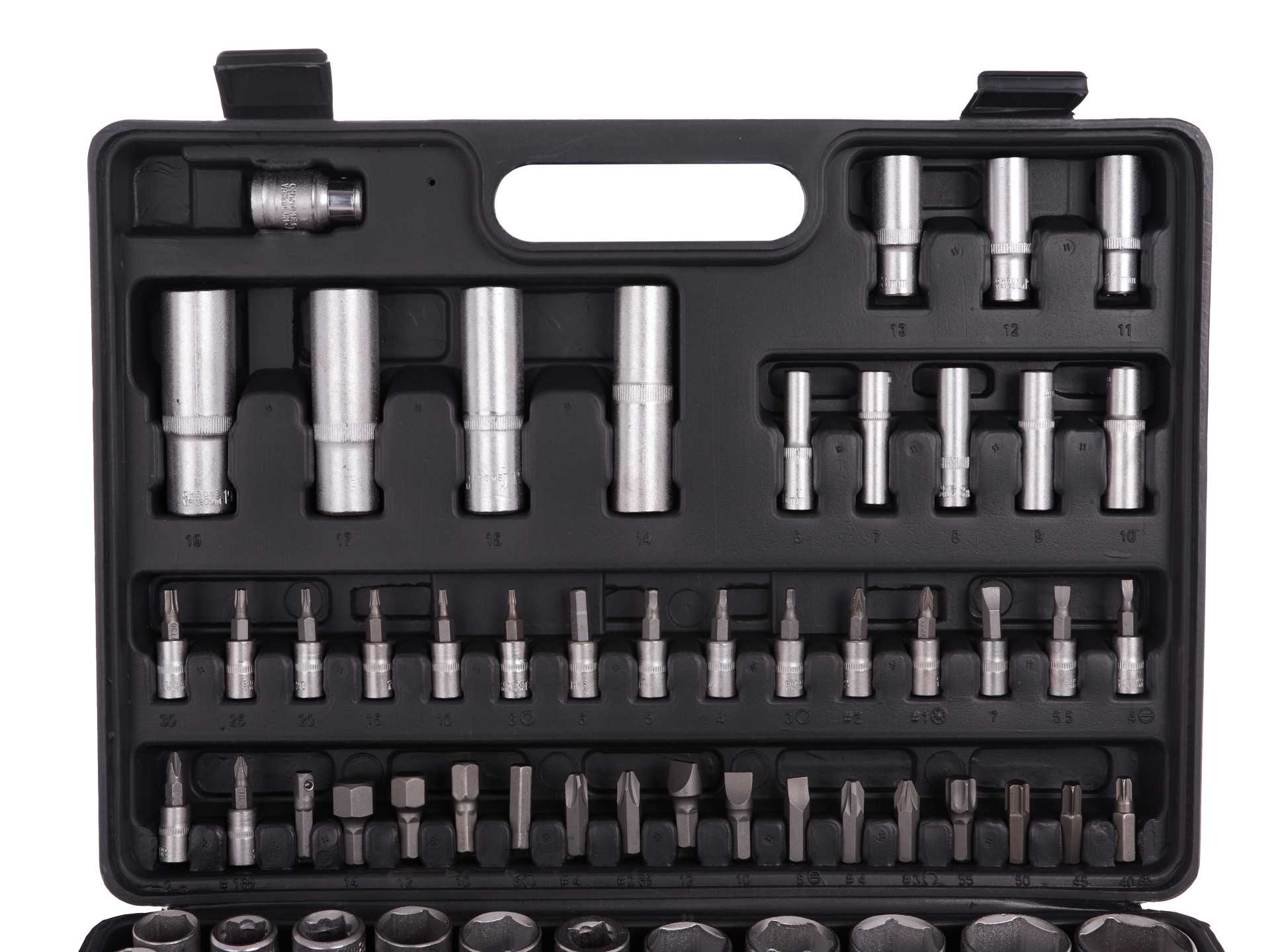 Sada klíčů č. 94, 1/4", 1/2", typ H – 94dílná sada GEKO 5