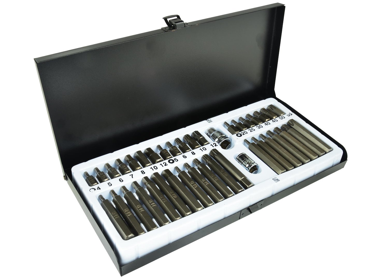 Sada bitů Torx Imbus Spline Geko G10030 – detail bitů