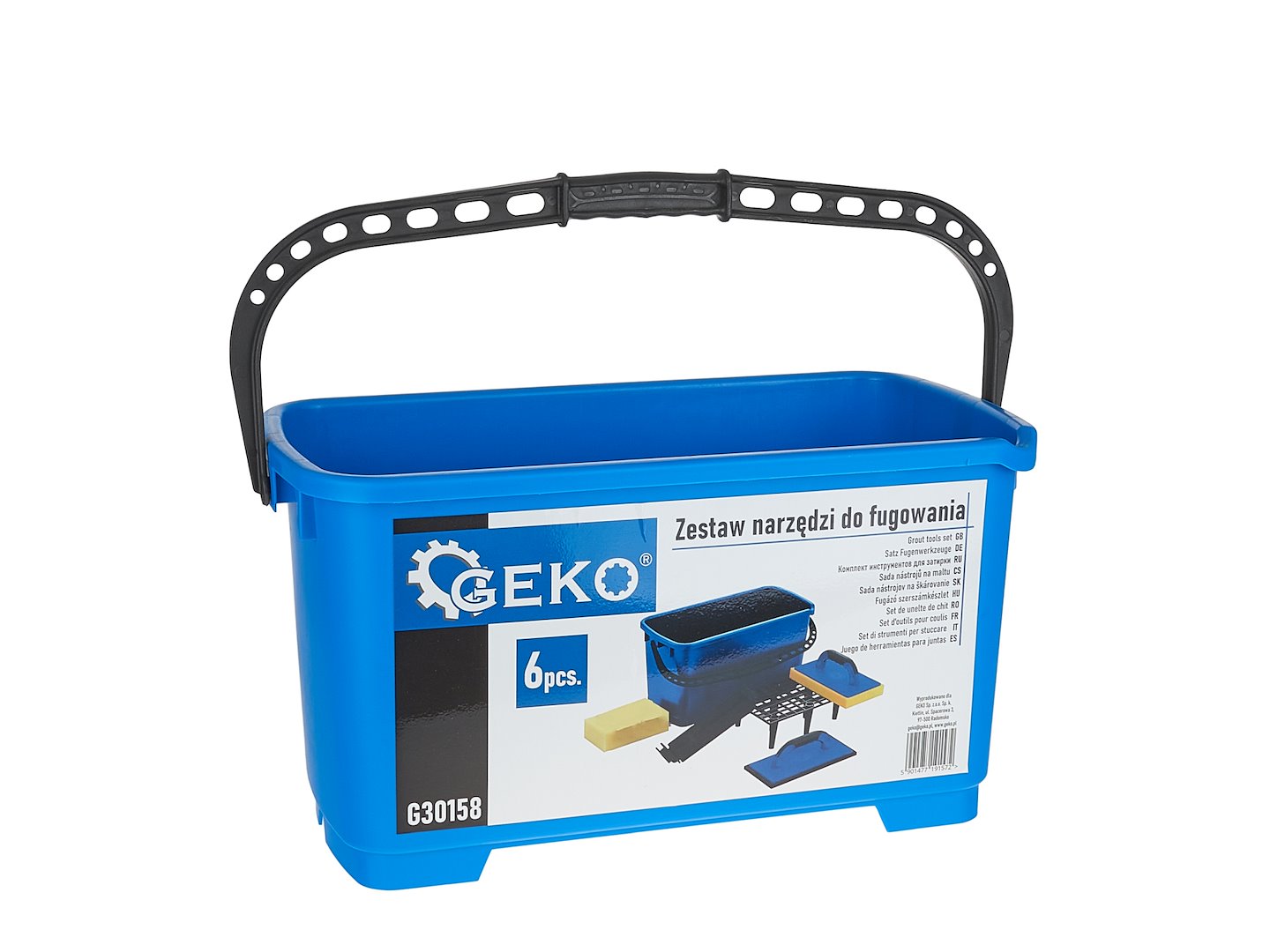 Sada nástrojů pro spárování, 6 ks – Geko G30158 4