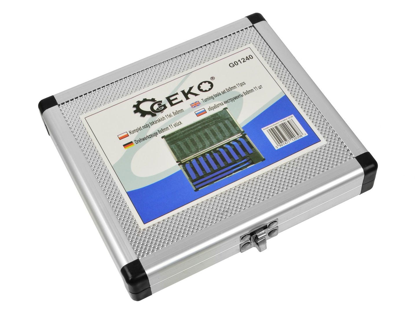 Sada soustružnických nožů 11 ks 8x8 mm – Geko 4
