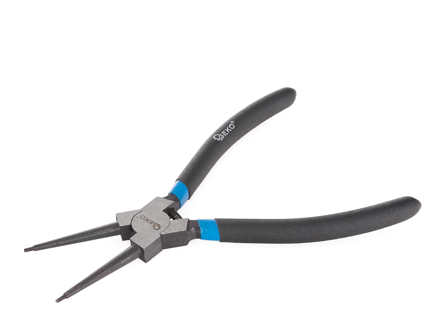 Seegerovy kleště vnitřní rovné 200 mm – detail čelistí