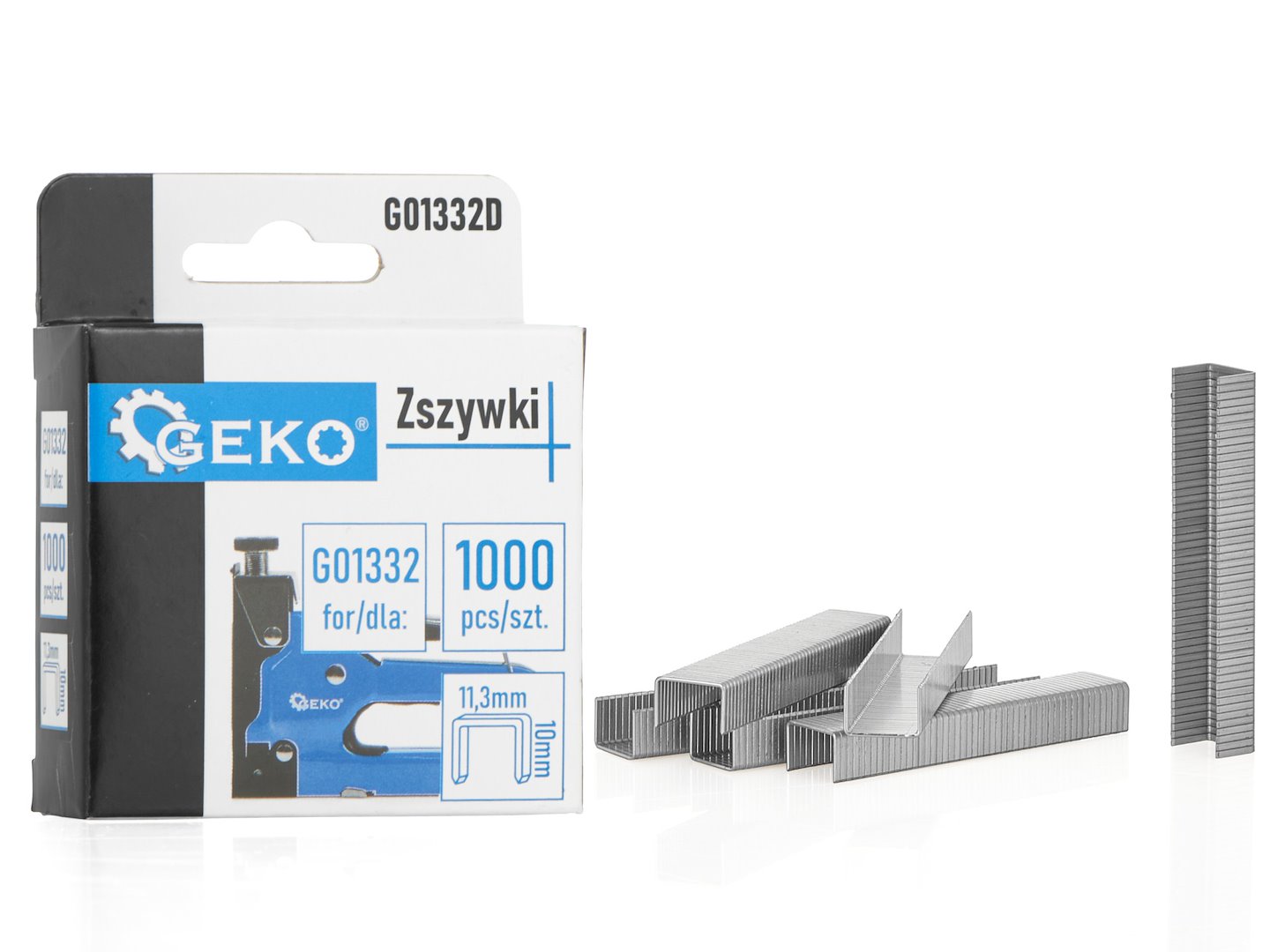 Spinky Typ G 1,2 x 11,3 mm Geko – celkový pohled na balení