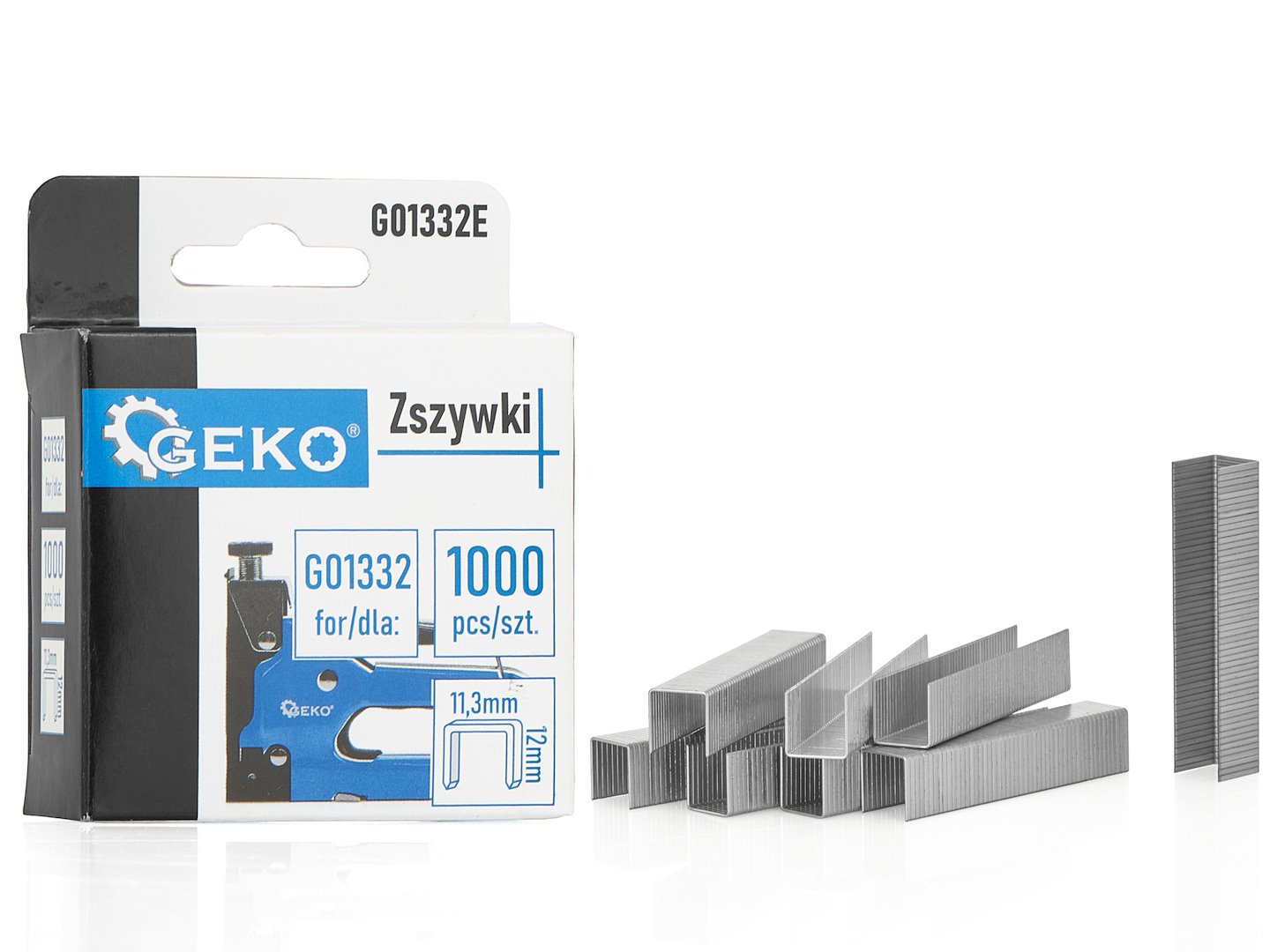 Spinky typ G 1,2 x 11,3 mm 12 mm 1000 ks – celkový pohled na balení