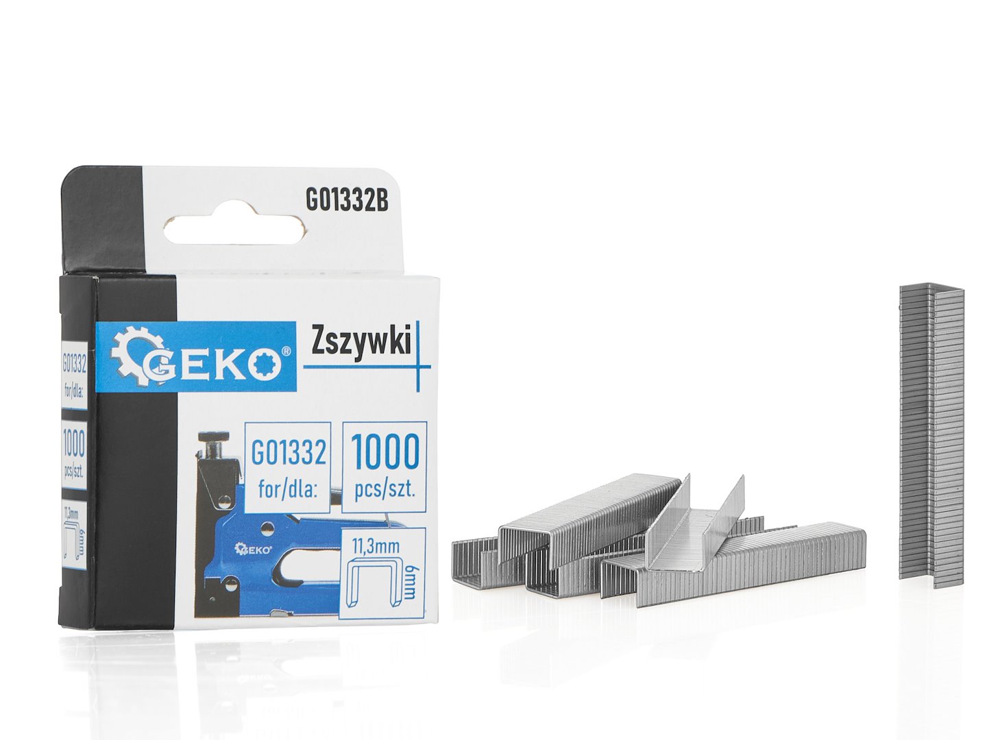 Spinky Typ G 1,2 x 11,3 mm – celkový pohled na balení 1000 ks