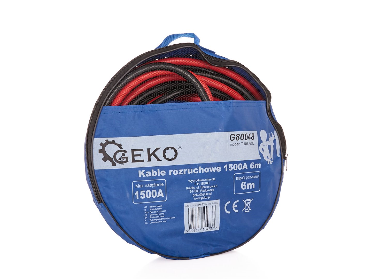 Startovací kabely Geko 1500 A – délka 6 m 4