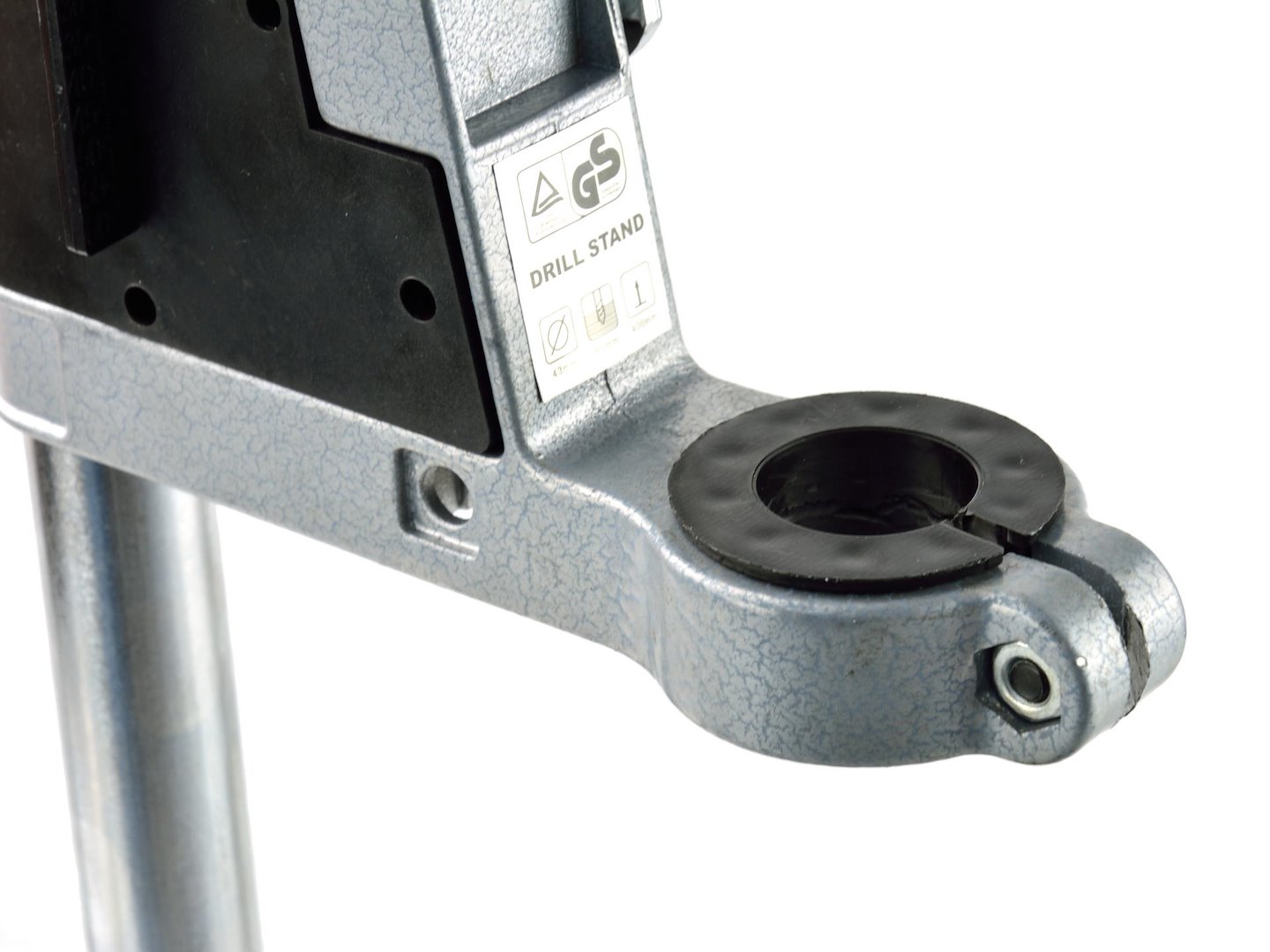 Stativ pro vrtačku Geko G30120 – univerzální, hliníkový, reg. hloubka vrtání 0–60 mm 4