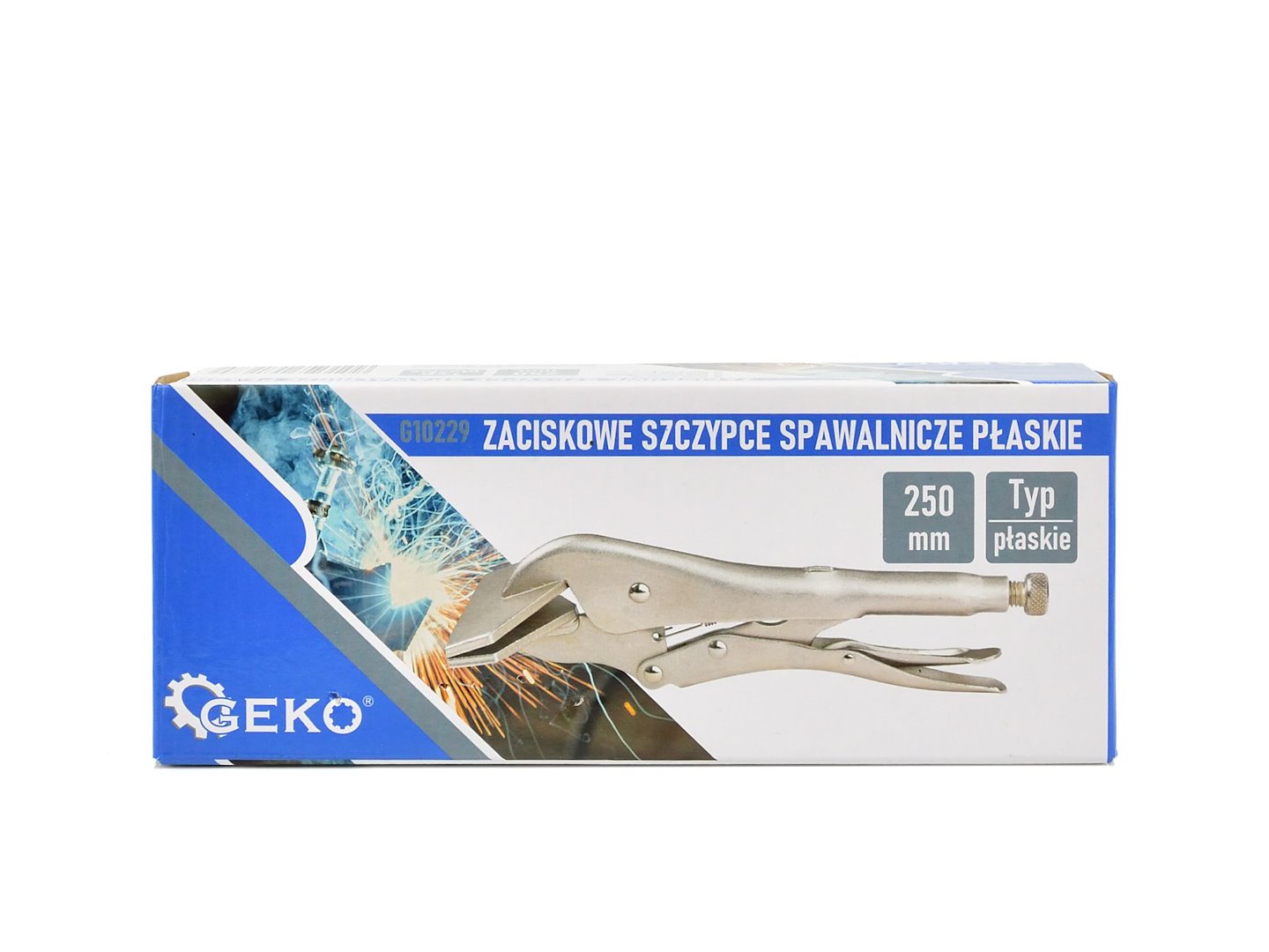 Svařovací kleště 250 mm ploché – Geko 5