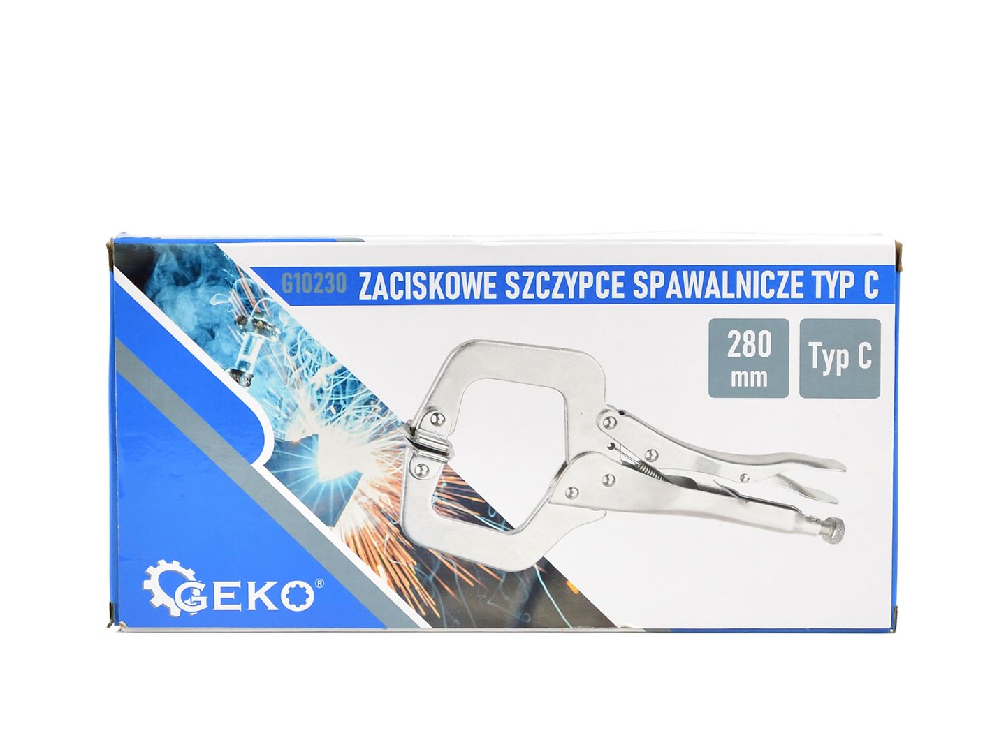 Svařovací kleště 280 mm typ C – Geko 5