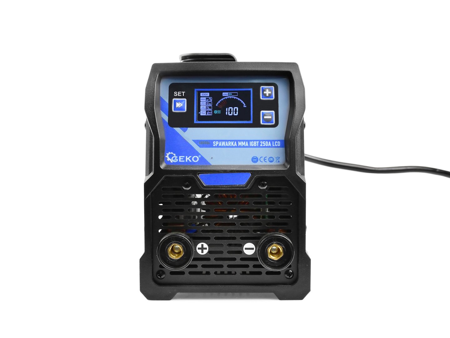 Svařovací stroj MMA IGBT 250A LCD – náhradní díl / zařízení Geko G80086 4