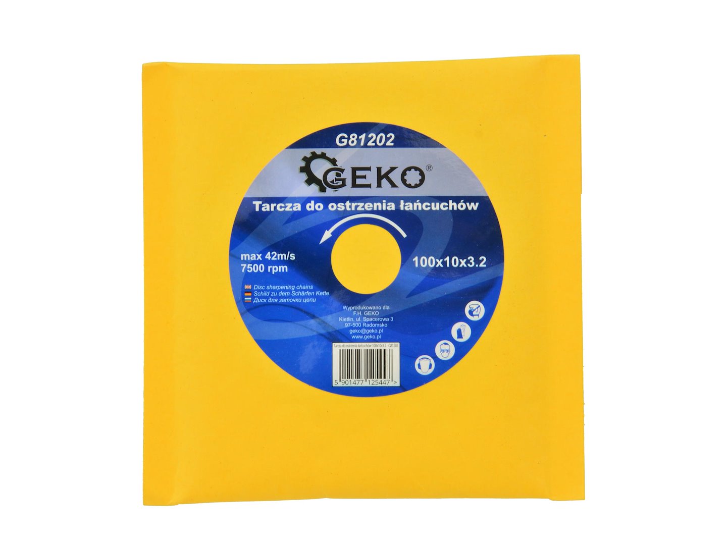 Škrabka na řetězy 100×10×3,2 mm – balení 100 kusů (Geko) 5