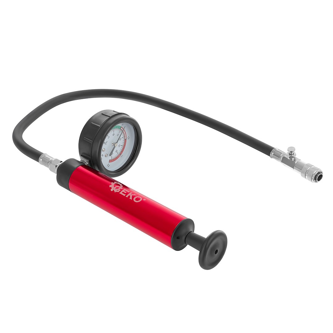 Tester tlaku chladičů Geko G02660 – sada kovových adaptérů Cr-Mo