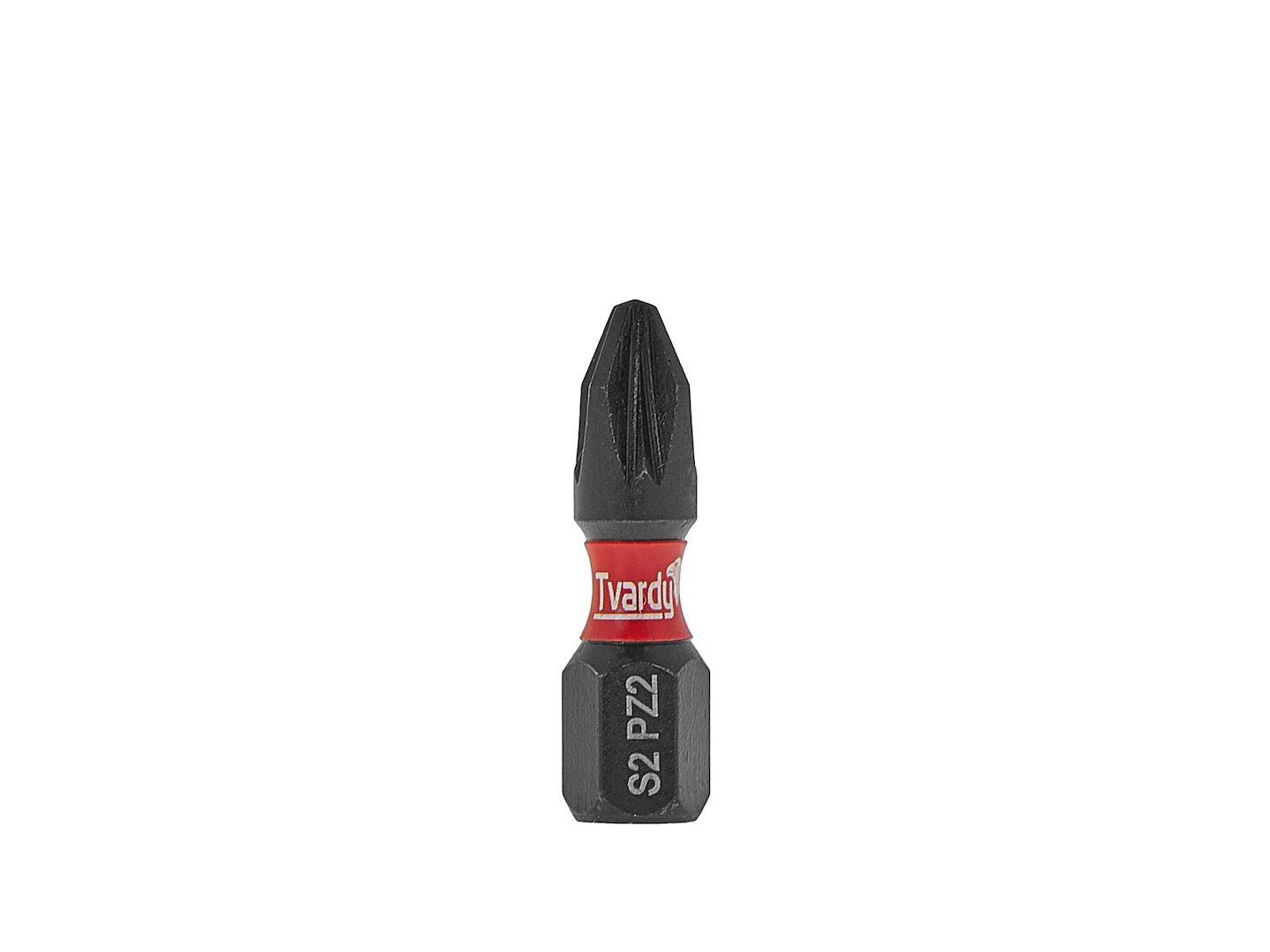 Úderový bit PZ2 25 mm S2 Geko – detail hrotu PZ2