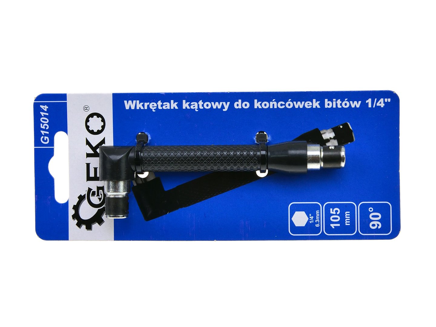 Úhlový šroubovák Geko 1/4