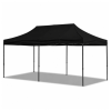 Rychlorozkládací zahradní stan 3 × 6 m – Profi cateringový pavilon, černá