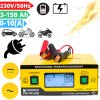 Microprocesorová univerzální nabíječka autobaterií POWERMAT - 6V-24V, LCD Displej