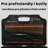 Kompletní sada vrtáků bitů 246 dílů v kufříku