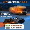Mobilní naftové nezávislé topení 8 kW, 12 V / 230 V s LCD a dálkovým ovládáním